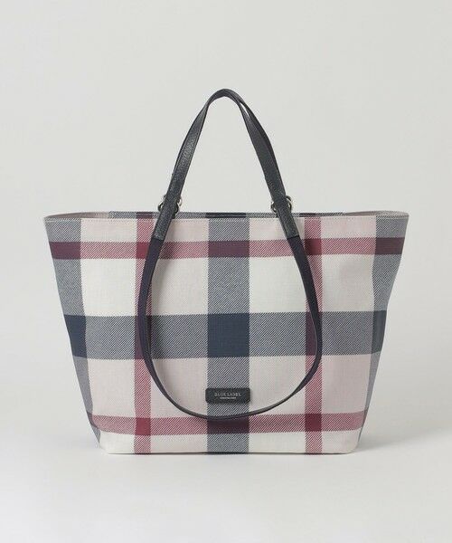 BLUE LABEL / BLACK LABEL CRESTBRIDGE / ブルーレーベル / ブラックレーベル・クレストブリッジ  ショルダーバッグ | クレストブリッジチェックPVCトート | 詳細12