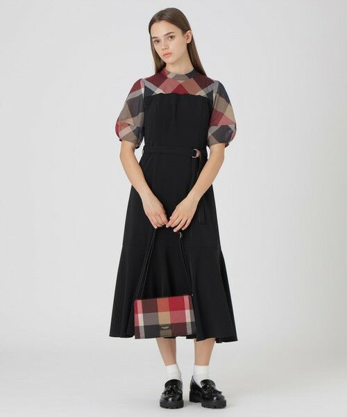 BLUE LABEL / BLACK LABEL CRESTBRIDGE / ブルーレーベル / ブラックレーベル・クレストブリッジ  ショルダーバッグ | クレストブリッジチェックPVCミニショルダー | 詳細2