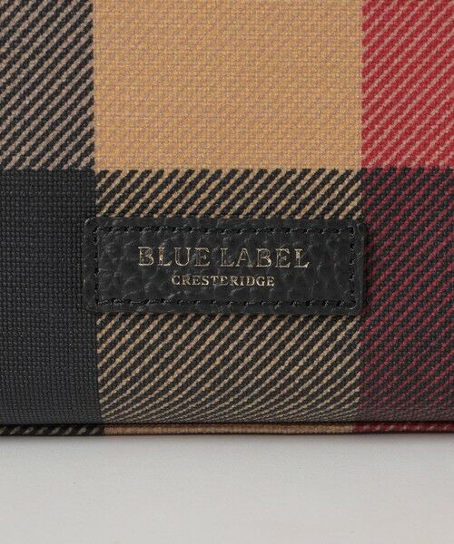 BLUE LABEL / BLACK LABEL CRESTBRIDGE / ブルーレーベル / ブラックレーベル・クレストブリッジ  ショルダーバッグ | クレストブリッジチェックPVCミニショルダー | 詳細6