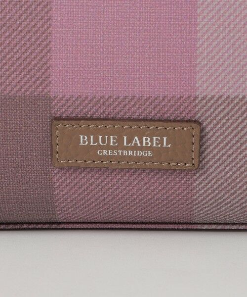 BLUE LABEL / BLACK LABEL CRESTBRIDGE / ブルーレーベル / ブラックレーベル・クレストブリッジ  ショルダーバッグ | クレストブリッジチェックPVCミニショルダー | 詳細11