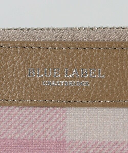 BLUE LABEL / BLACK LABEL CRESTBRIDGE / ブルーレーベル / ブラックレーベル・クレストブリッジ  財布・コインケース・マネークリップ | クレストブリッジチェックPVC長財布 | 詳細7