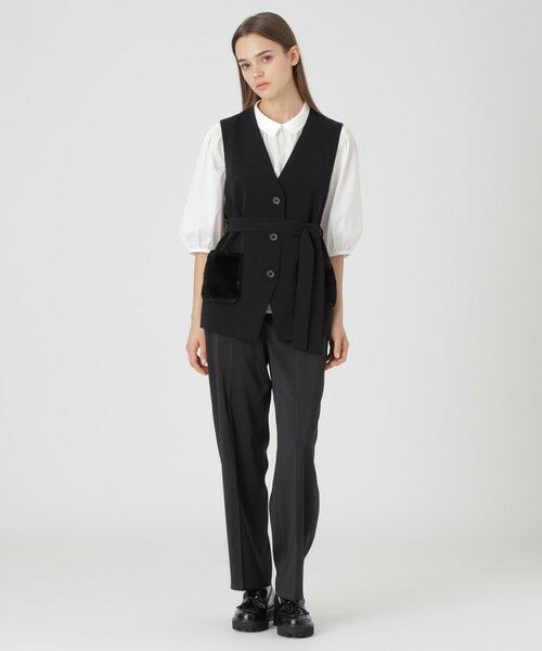 BLUE LABEL / BLACK LABEL CRESTBRIDGE / ブルーレーベル / ブラックレーベル・クレストブリッジ  その他アウター | ファーポケットジレ | 詳細2
