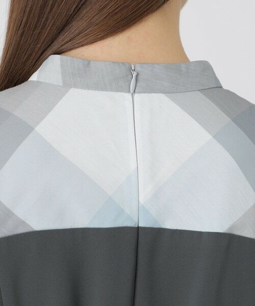 BLUE LABEL / BLACK LABEL CRESTBRIDGE / ブルーレーベル / ブラックレーベル・クレストブリッジ  ドレス | ストレッチツイルビスチェドレス | 詳細6