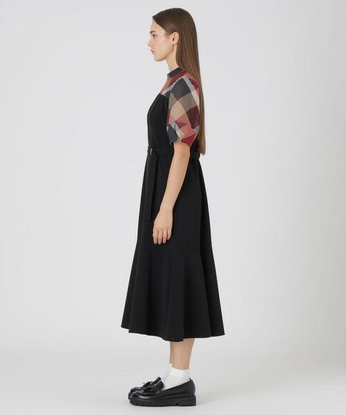 BLUE LABEL / BLACK LABEL CRESTBRIDGE / ブルーレーベル / ブラックレーベル・クレストブリッジ  ドレス | ストレッチツイルビスチェドレス | 詳細8