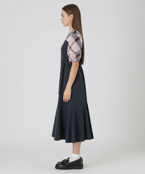 BLUE LABEL / BLACK LABEL CRESTBRIDGE / ブルーレーベル / ブラックレーベル・クレストブリッジ  ドレス | ストレッチツイルビスチェドレス | 詳細15
