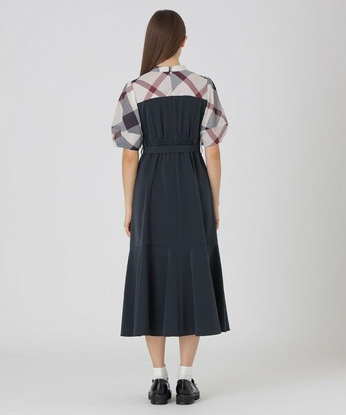 BLUE LABEL / BLACK LABEL CRESTBRIDGE / ブルーレーベル / ブラックレーベル・クレストブリッジ  ドレス | ストレッチツイルビスチェドレス | 詳細16