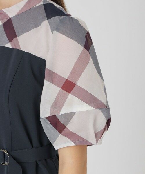 BLUE LABEL / BLACK LABEL CRESTBRIDGE / ブルーレーベル / ブラックレーベル・クレストブリッジ  ドレス | ストレッチツイルビスチェドレス | 詳細19