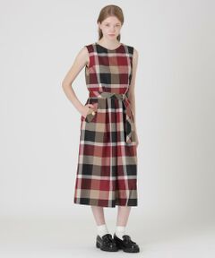 BLUE LABEL / BLACK LABEL CRESTBRIDGE / ブルーレーベル / ブラックレーベル・クレストブリッジ  ドレス | 【原宿限定】クレストブリッジチェックオールインワン