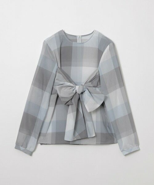 BLUE LABEL / BLACK LABEL CRESTBRIDGE / ブルーレーベル / ブラックレーベル・クレストブリッジ  シャツ・ブラウス | クレストブリッジチェックシアーボイルリボンブラウス | 詳細14
