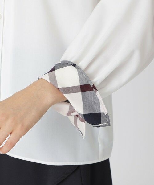 BLUE LABEL / BLACK LABEL CRESTBRIDGE / ブルーレーベル / ブラックレーベル・クレストブリッジ  シャツ・ブラウス | ダブルカラーブラウス | 詳細6