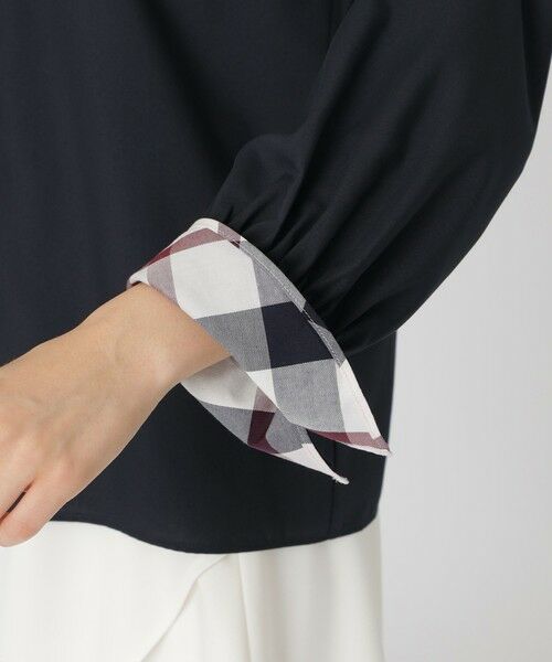 BLUE LABEL / BLACK LABEL CRESTBRIDGE / ブルーレーベル / ブラックレーベル・クレストブリッジ  シャツ・ブラウス | ダブルカラーブラウス | 詳細13