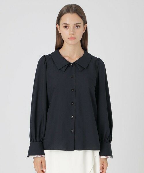 BLUE LABEL / BLACK LABEL CRESTBRIDGE / ブルーレーベル / ブラックレーベル・クレストブリッジ  シャツ・ブラウス | ダブルカラーブラウス | 詳細9