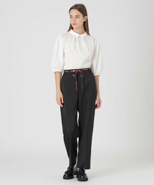 BLUE LABEL / BLACK LABEL CRESTBRIDGE / ブルーレーベル / ブラックレーベル・クレストブリッジ その他パンツ | ダブルサテンカーブパンツ | 詳細8