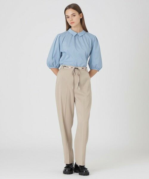 BLUE LABEL / BLACK LABEL CRESTBRIDGE / ブルーレーベル / ブラックレーベル・クレストブリッジ  その他パンツ | ダブルサテンカーブパンツ | 詳細8