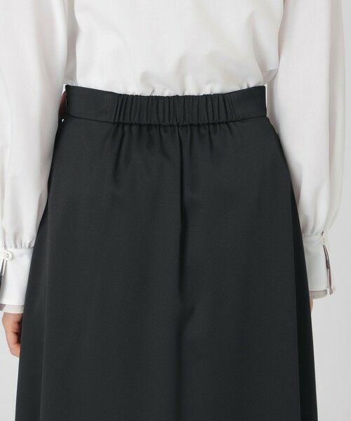 BLUE LABEL / BLACK LABEL CRESTBRIDGE / ブルーレーベル / ブラックレーベル・クレストブリッジ  ミニ・ひざ丈スカート | マットサテンアシンメトリースカート | 詳細13