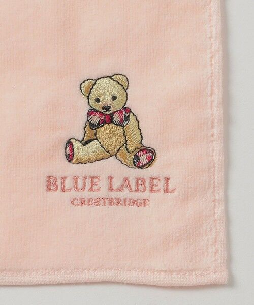 BLUE LABEL / BLACK LABEL CRESTBRIDGE / ブルーレーベル / ブラックレーベル・クレストブリッジ  その他小物 | BEAR刺繍タオルハンカチ | 詳細1