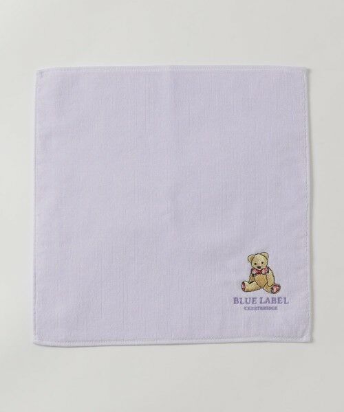 BLUE LABEL / BLACK LABEL CRESTBRIDGE / ブルーレーベル / ブラックレーベル・クレストブリッジ  その他小物 | BEAR刺繍タオルハンカチ | 詳細4