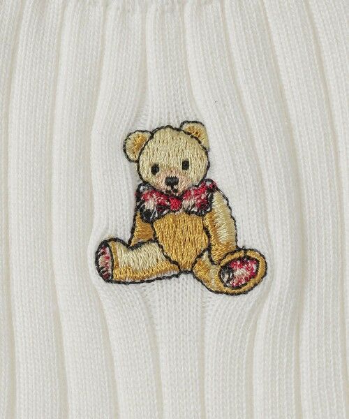 BLUE LABEL / BLACK LABEL CRESTBRIDGE / ブルーレーベル / ブラックレーベル・クレストブリッジ  その他小物 | BEAR刺繍ソックス | 詳細1