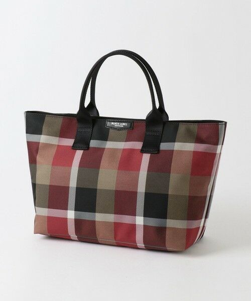 BLUE LABEL / BLACK LABEL CRESTBRIDGE / ブルーレーベル / ブラックレーベル・クレストブリッジ  ショルダーバッグ | 【一部店舗限定】クレストブリッジチェックツイルランチトート（レッド3）