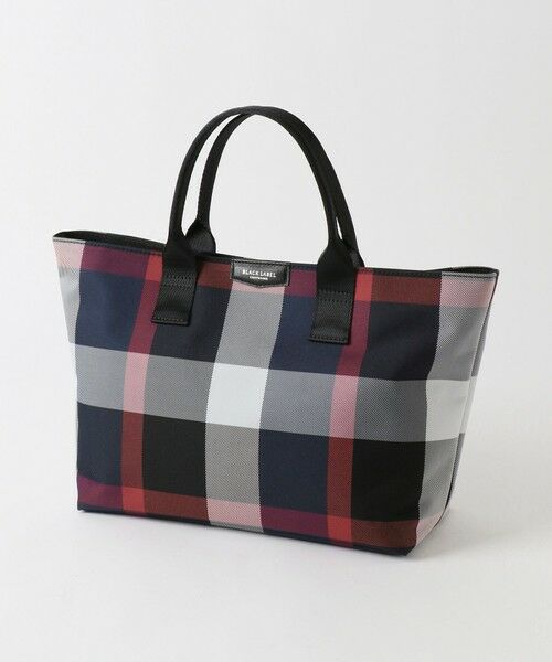 BLUE LABEL / BLACK LABEL CRESTBRIDGE / ブルーレーベル / ブラックレーベル・クレストブリッジ  ショルダーバッグ | 【一部店舗限定】クレストブリッジチェックツイルランチトート（ブルー5）