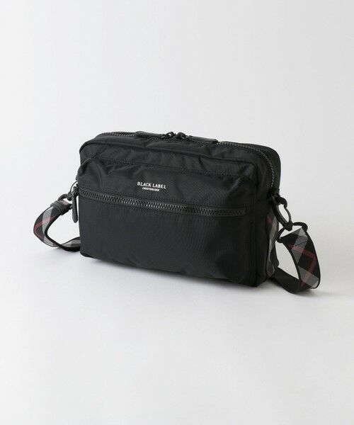 BLUE LABEL / BLACK LABEL CRESTBRIDGE / ブルーレーベル / ブラックレーベル・クレストブリッジ ショルダーバッグ | 【一部店舗限定】クレストブリッジチェックテープショルダーバッグ(ブラック)