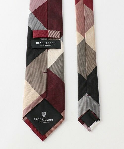 BLUE LABEL / BLACK LABEL CRESTBRIDGE / ブルーレーベル / ブラックレーベル・クレストブリッジ  ネクタイ | クレストブリッジチェックタイ | 詳細1