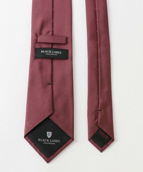 BLUE LABEL / BLACK LABEL CRESTBRIDGE / ブルーレーベル / ブラックレーベル・クレストブリッジ  ネクタイ | インポートソリッドタイ | 詳細1