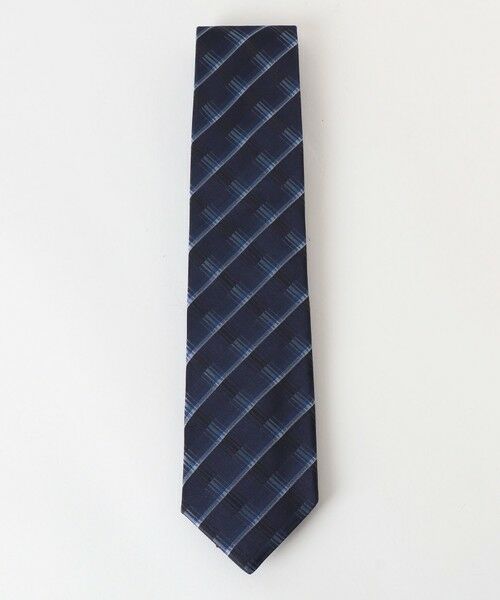 BLUE LABEL / BLACK LABEL CRESTBRIDGE / ブルーレーベル / ブラックレーベル・クレストブリッジ  ネクタイ | インポートサテンサックスチェックタイ（ネイビー1）