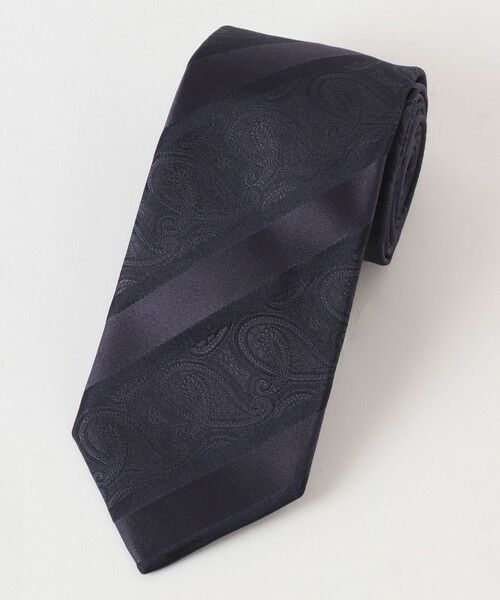 BLUE LABEL / BLACK LABEL CRESTBRIDGE / ブルーレーベル / ブラックレーベル・クレストブリッジ  ネクタイ | インポートペイズリーコンビレジメンタルタイ | 詳細2