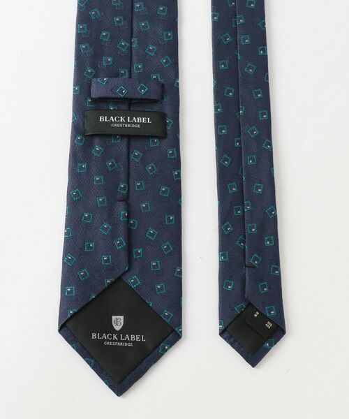 BLUE LABEL / BLACK LABEL CRESTBRIDGE / ブルーレーベル / ブラックレーベル・クレストブリッジ  ネクタイ | インポートジオメトリックスクエア小紋タイ | 詳細3