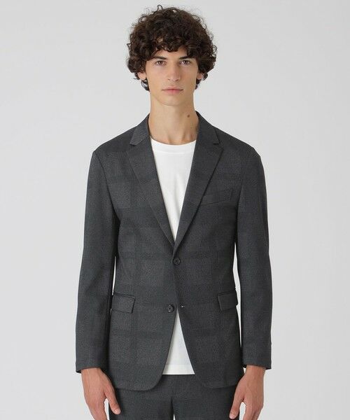 BLUE LABEL / BLACK LABEL CRESTBRIDGE / ブルーレーベル / ブラックレーベル・クレストブリッジ テーラードジャケット | ダブルフェイスシャドーチェックジャケット | 詳細2