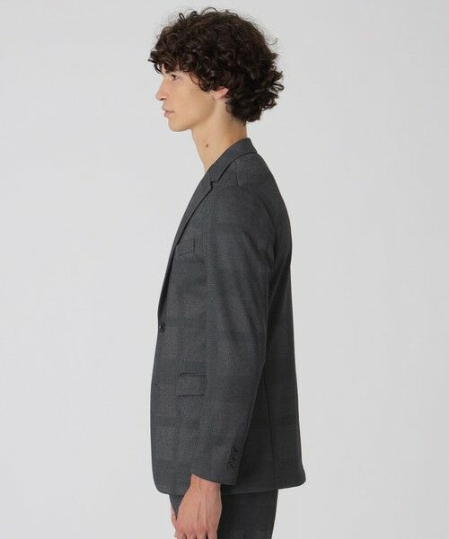 BLUE LABEL / BLACK LABEL CRESTBRIDGE / ブルーレーベル / ブラックレーベル・クレストブリッジ テーラードジャケット | ダブルフェイスシャドーチェックジャケット | 詳細3
