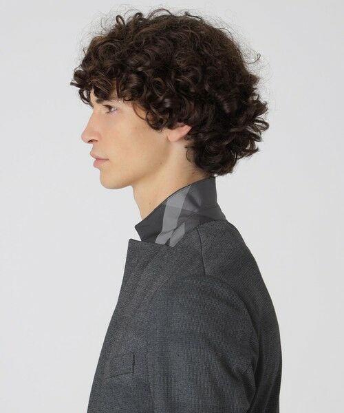 BLUE LABEL / BLACK LABEL CRESTBRIDGE / ブルーレーベル / ブラックレーベル・クレストブリッジ テーラードジャケット | ダブルフェイスシャドーチェックジャケット | 詳細5