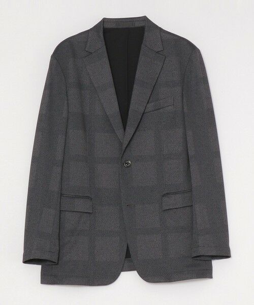BLUE LABEL / BLACK LABEL CRESTBRIDGE / ブルーレーベル / ブラックレーベル・クレストブリッジ テーラードジャケット | ダブルフェイスシャドーチェックジャケット | 詳細7