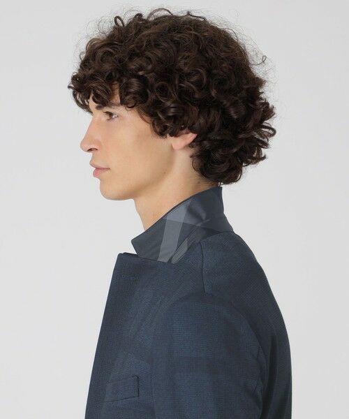 BLUE LABEL / BLACK LABEL CRESTBRIDGE / ブルーレーベル / ブラックレーベル・クレストブリッジ テーラードジャケット | ダブルフェイスシャドーチェックジャケット | 詳細12