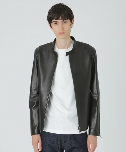 BLUE LABEL / BLACK LABEL CRESTBRIDGE / ブルーレーベル / ブラックレーベル・クレストブリッジ その他アウター | シープエレガンスシングルライダース(ブラック)