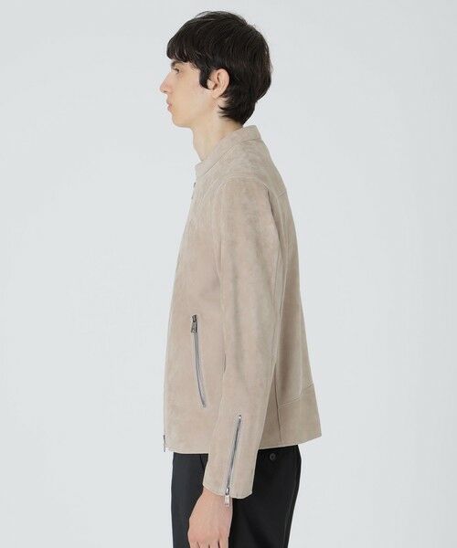 BLUE LABEL / BLACK LABEL CRESTBRIDGE / ブルーレーベル / ブラックレーベル・クレストブリッジ  その他アウター | ゴートスエードシングルライダース | 詳細3
