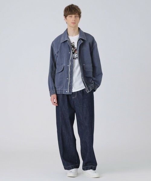 BLUE LABEL / BLACK LABEL CRESTBRIDGE / ブルーレーベル / ブラックレーベル・クレストブリッジ  その他アウター | 【BRIT】DIGO VINTAGEフライトジャケット | 詳細1