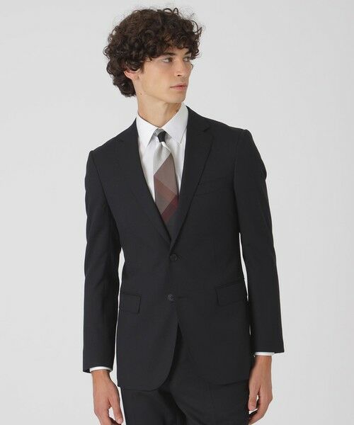 BLUE LABEL / BLACK LABEL CRESTBRIDGE / ブルーレーベル / ブラックレーベル・クレストブリッジ セットアップ | ブラックソリッドスーツ(ブラック)