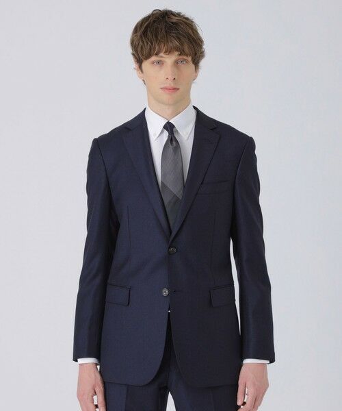 BLUE LABEL / BLACK LABEL CRESTBRIDGE / ブルーレーベル / ブラックレーベル・クレストブリッジ セットアップ | シャークスキンネイビースーツ(ブルー5)