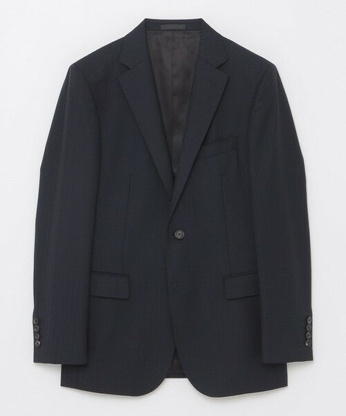 BLUE LABEL / BLACK LABEL CRESTBRIDGE / ブルーレーベル / ブラックレーベル・クレストブリッジ セットアップ | ダークネイビーシャドーストライプスリーピーススーツ | 詳細10