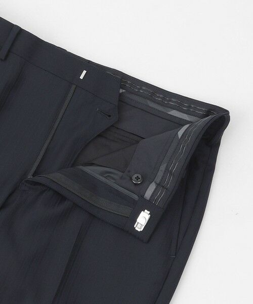 BLUE LABEL / BLACK LABEL CRESTBRIDGE / ブルーレーベル / ブラックレーベル・クレストブリッジ セットアップ | ダークネイビーシャドーストライプスリーピーススーツ | 詳細8