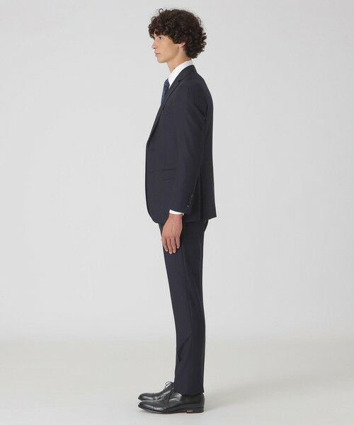BLUE LABEL / BLACK LABEL CRESTBRIDGE / ブルーレーベル / ブラックレーベル・クレストブリッジ セットアップ | ダークネイビーシャドーストライプスリーピーススーツ | 詳細2