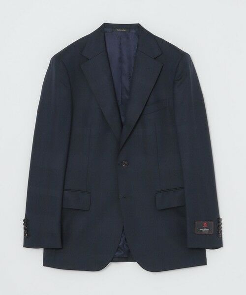 BLUE LABEL / BLACK LABEL CRESTBRIDGE / ブルーレーベル / ブラックレーベル・クレストブリッジ  セットアップ | MIYUKIプルシャンブルーTOPシャドークレストブリッジチェックスーツ | 詳細8
