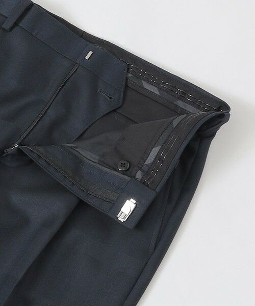 BLUE LABEL / BLACK LABEL CRESTBRIDGE / ブルーレーベル / ブラックレーベル・クレストブリッジ  セットアップ | MIYUKIプルシャンブルーTOPシャドークレストブリッジチェックスーツ | 詳細6