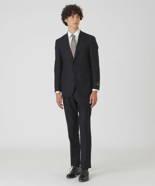 BLUE LABEL / BLACK LABEL CRESTBRIDGE / ブルーレーベル / ブラックレーベル・クレストブリッジ セットアップ | MIIYUKI TOPブラックシャドグレンチェック2P | 詳細1