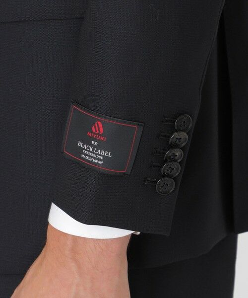 BLUE LABEL / BLACK LABEL CRESTBRIDGE / ブルーレーベル / ブラックレーベル・クレストブリッジ セットアップ | MIIYUKI TOPブラックシャドグレンチェック2P | 詳細4