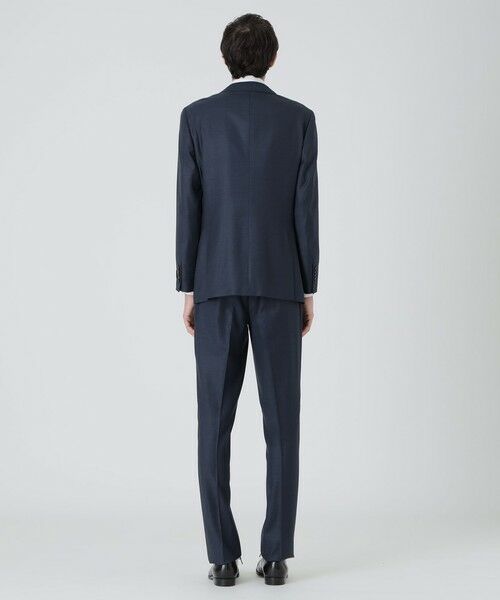 BLUE LABEL / BLACK LABEL CRESTBRIDGE / ブルーレーベル / ブラックレーベル・クレストブリッジ セットアップ | 【一部店舗限定】TALLIA DI DELFINO マイクロマルチカラーネイビースリーピーススーツ | 詳細3