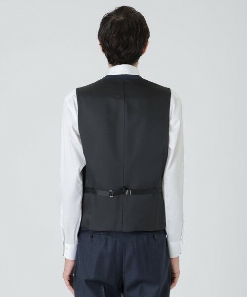 BLUE LABEL / BLACK LABEL CRESTBRIDGE / ブルーレーベル / ブラックレーベル・クレストブリッジ セットアップ | 【一部店舗限定】TALLIA DI DELFINO マイクロマルチカラーネイビースリーピーススーツ | 詳細5