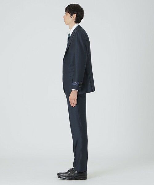 BLUE LABEL / BLACK LABEL CRESTBRIDGE / ブルーレーベル / ブラックレーベル・クレストブリッジ セットアップ | 【一部店舗限定】Zegna ELECTAネイビーシャドーストライプスリーピーススーツ | 詳細2